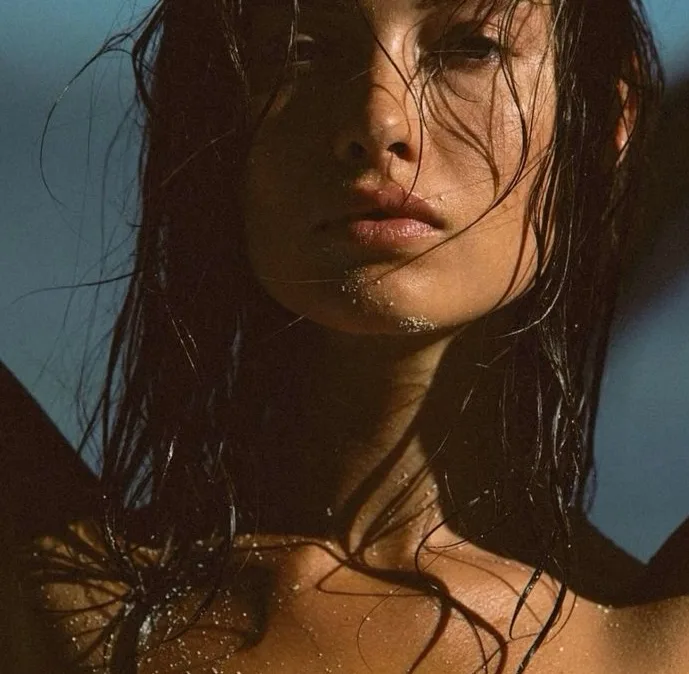 Minimal DIY skincare flatlay with natural ingredients